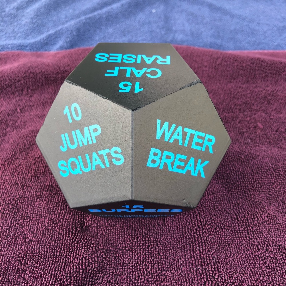 Series 8 Fitness Exercise Dice